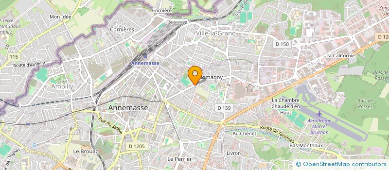 localisation de l'entreprise @SPOTVISION FRANCE à ANNEMASSE