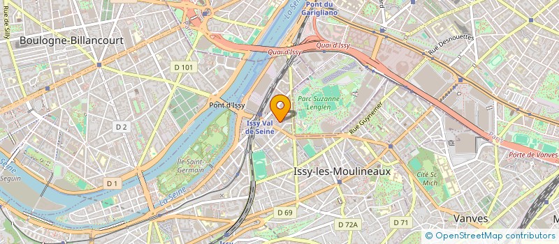 localisation de l'entreprise SPOTYLYNX à ISSY-LES-MOULINEAUX