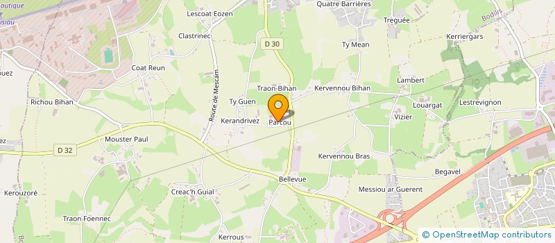 localisation de l'entreprise SPOUM  BODILIS