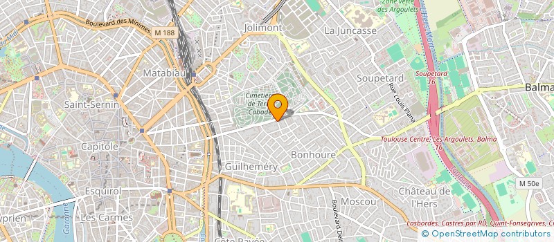 localisation de l'entreprise SPOUTNIK LMNP à TOULOUSE
