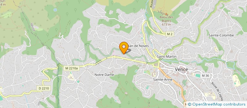 localisation de l'entreprise SPOUTNIK PRODUCTIONS à VENCE