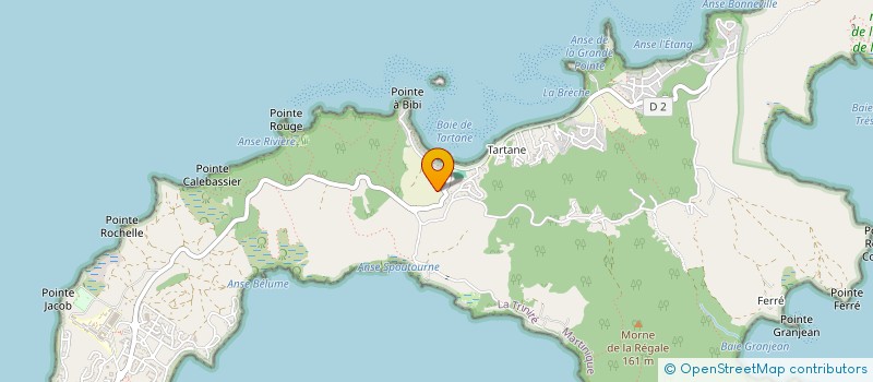 localisation de l'entreprise SPOUTOURNE LOCATION  TRINITE