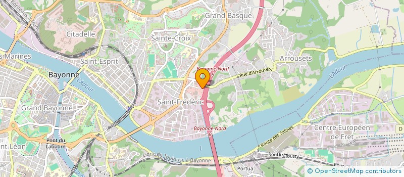 localisation de l'entreprise SPP à BAYONNE