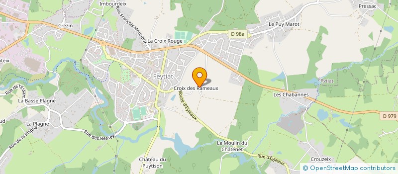 localisation de l'entreprise SPP EBENISTERIE à EYJEAUX