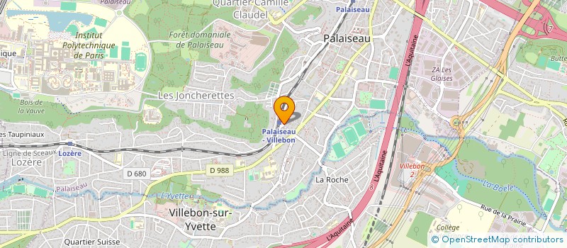 localisation de l'entreprise SPPC2 à PALAISEAU