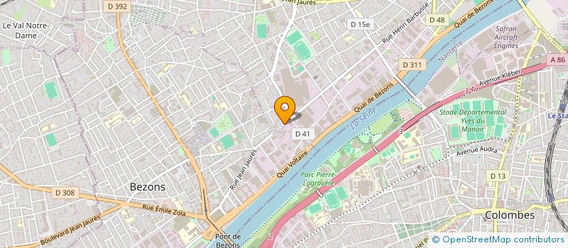 localisation de l'entreprise SPPE à PANTIN