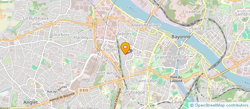 localisation de l'entreprise SPPH à BAYONNE