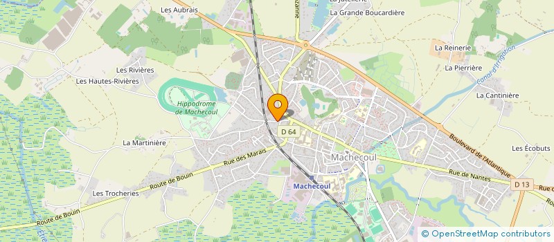 localisation de l'entreprise SPPINEAU  MACHECOUL-SAINT-MEME