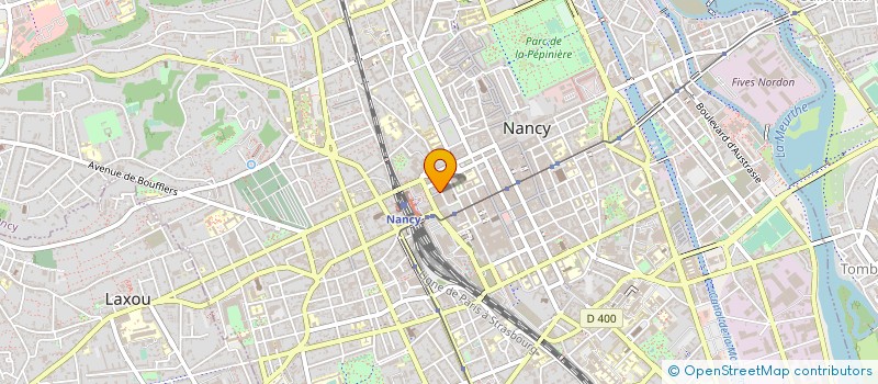 localisation de l'entreprise SPPL CHAPTAL  NANCY
