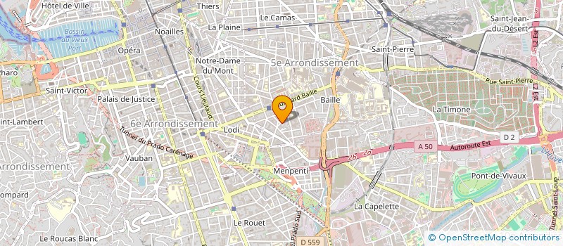 localisation de l'entreprise SPPM à MARSEILLE