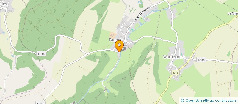 localisation de l'entreprise SPPRINT  FAGNON