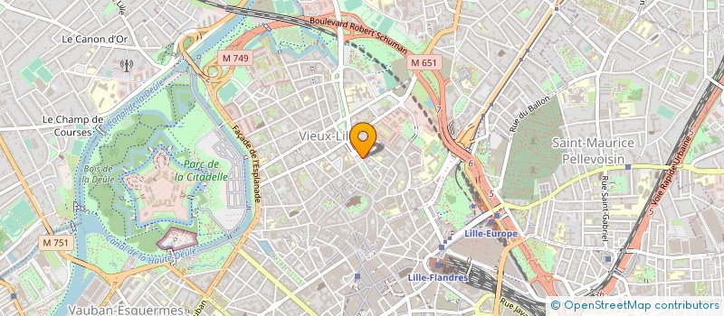 localisation de l'entreprise SPPS AVOCATS à LILLE