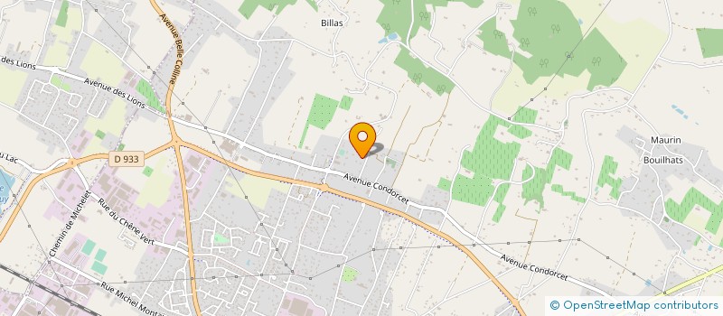 localisation de l'entreprise SPPSANTE ORGANISATION à MARMANDE