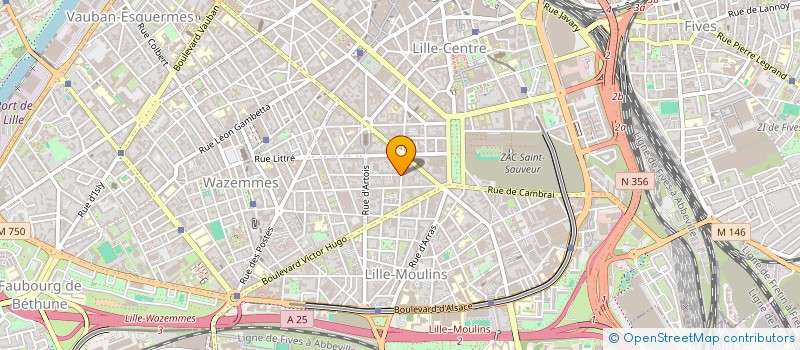 localisation de l'entreprise SPQI à LILLE