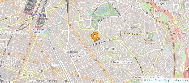 localisation de l'entreprise SPQJ  PARIS