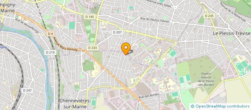 localisation de l'entreprise SPQR à CHENNEVIERES-SUR-MARNE