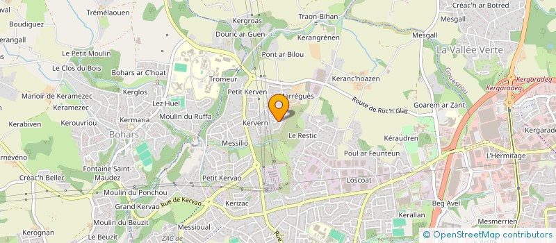localisation de l'entreprise SPR à BREST