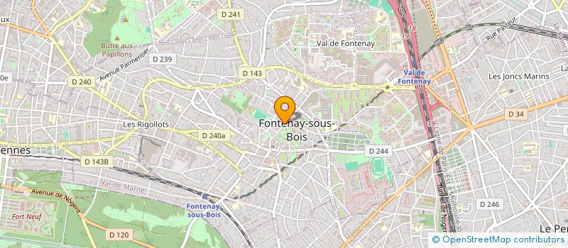 localisation de l'entreprise SPR à FONTENAY-SOUS-BOIS