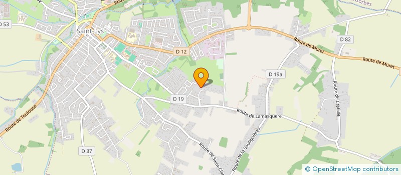 localisation de l'entreprise SPR BTP à SAINT-LYS