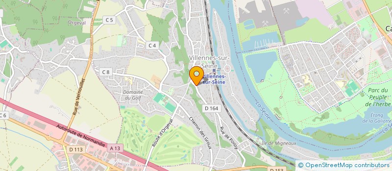 localisation de l'entreprise SPR CONSULTANTS à VILLENNES-SUR-SEINE
