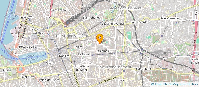 localisation de l'entreprise SPR PEINTURE  MARSEILLE