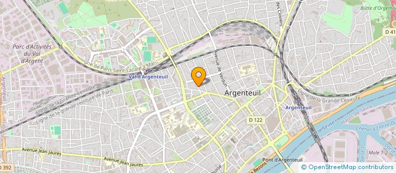 localisation de l'entreprise SPR RENOV  ARGENTEUIL