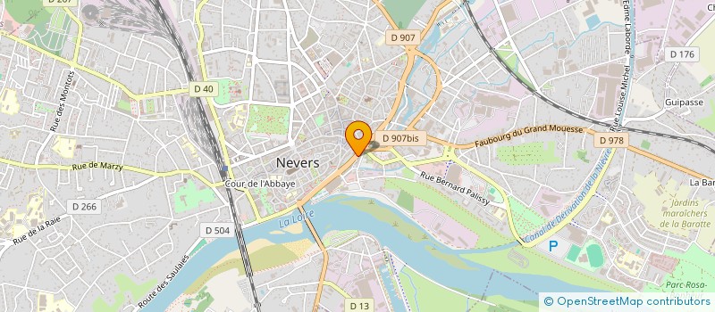 localisation de l'entreprise SPR SOCIETE PIAT RODRIGUEZ à NEVERS