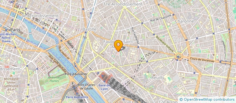 localisation de l'entreprise SPR SOL PEINTURE RAVALEMENT  PARIS