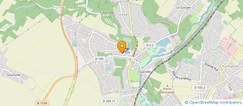 localisation de l'entreprise SPR28 à LEVES