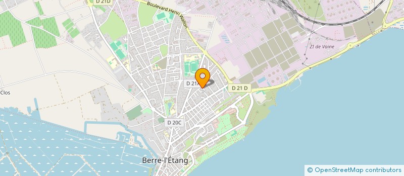 localisation de l'entreprise SPRA à BERRE-L'ETANG