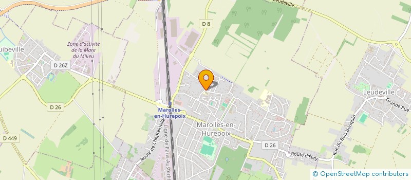 localisation de l'entreprise SPRA SOCIETE DE RESTAURATION DU PATRIMOINE ANCIEN à MAROLLES-EN-HUREPOIX