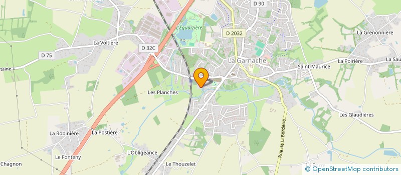 localisation de l'entreprise SPRAM à LA GARNACHE