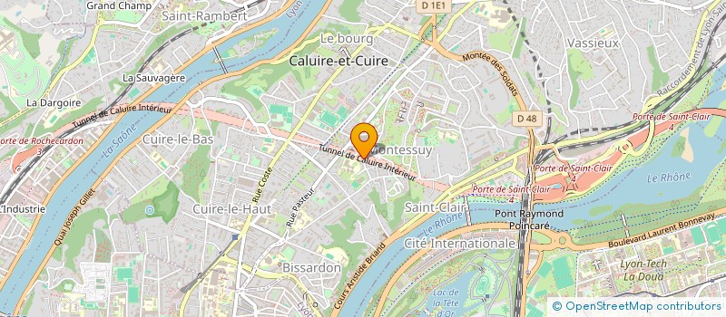 localisation de l'entreprise SPRAY à CALUIRE-ET-CUIRE