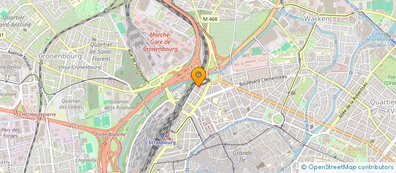 localisation de l'entreprise SPRAY ARCHITECTURE à STRASBOURG