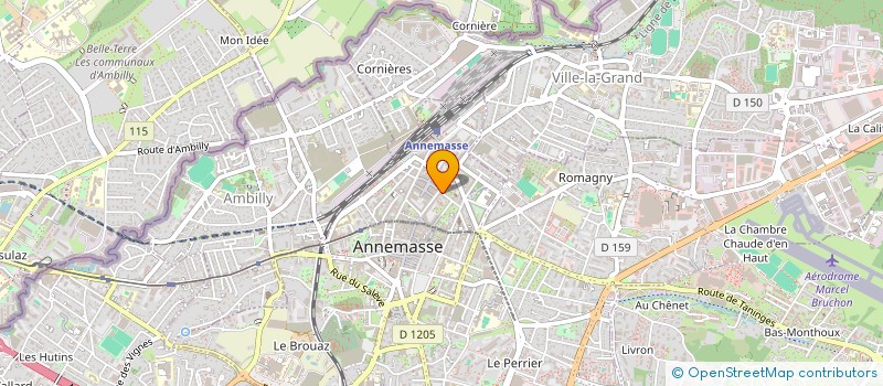 localisation de l'entreprise SPRAY CAN ART 74  ANNEMASSE