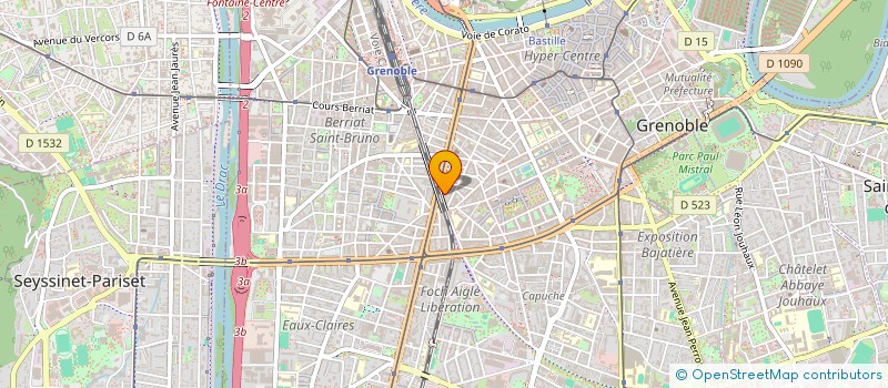 localisation de l'entreprise SPRAY7  GRENOBLE