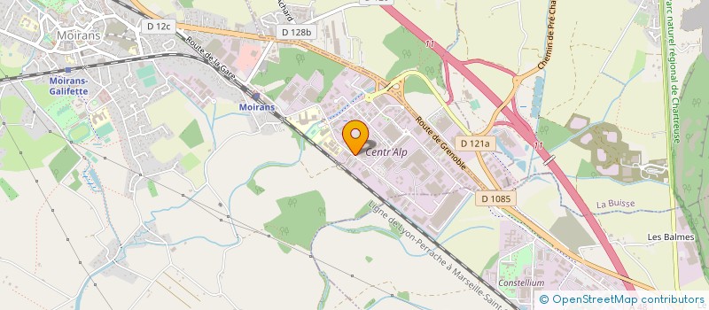 localisation de l'entreprise SPRAYDIFF à MOIRANS