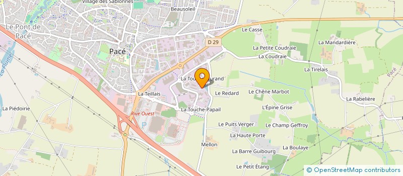 localisation de l'entreprise SPREAD à PACE