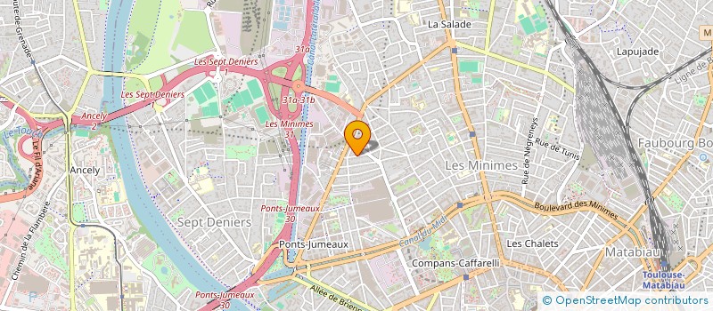 localisation de l'entreprise SPREAD  TOULOUSE