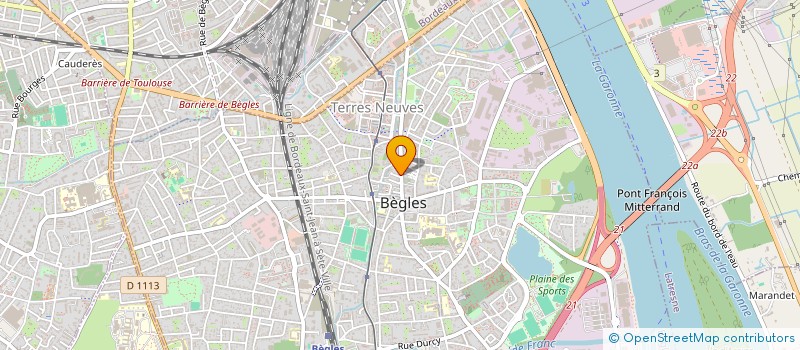 localisation de l'entreprise SPREMUTE à BEGLES