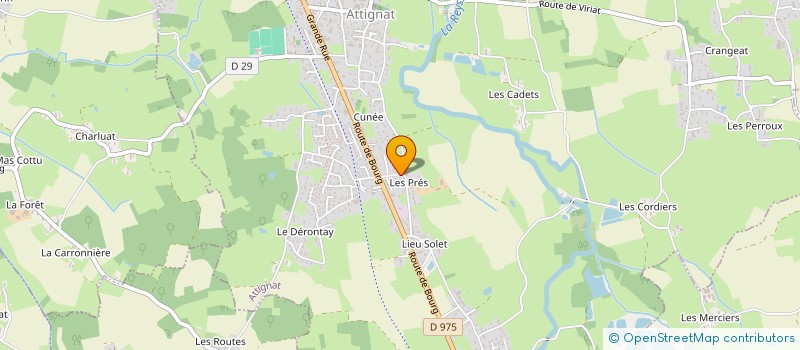 localisation de l'entreprise SPREZZ'ART  RONTALON