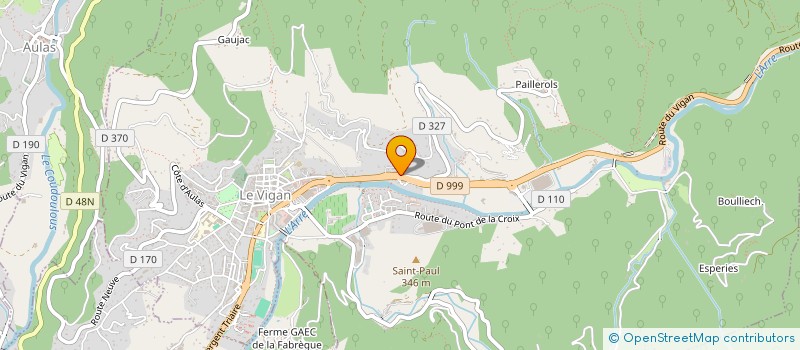 localisation de l'entreprise SPRI  LE VIGAN