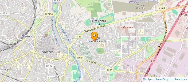 localisation de l'entreprise SPRI SANIT à CHARTRES