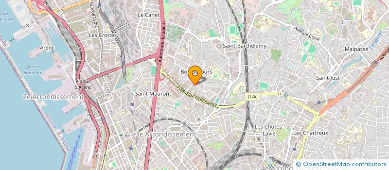 localisation de l'entreprise SPRILINX à MARSEILLE