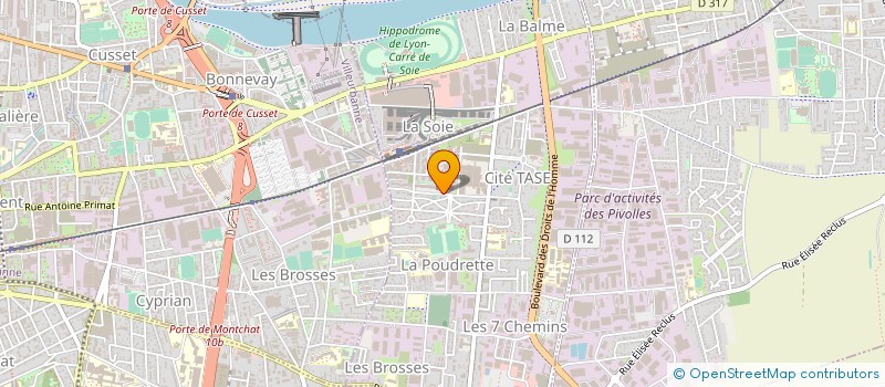 localisation de l'entreprise SPRIME à VAULX-EN-VELIN