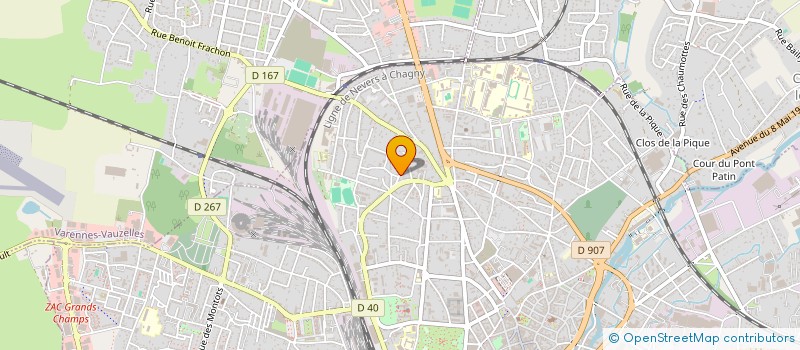 localisation de l'entreprise SPRING à NEVERS