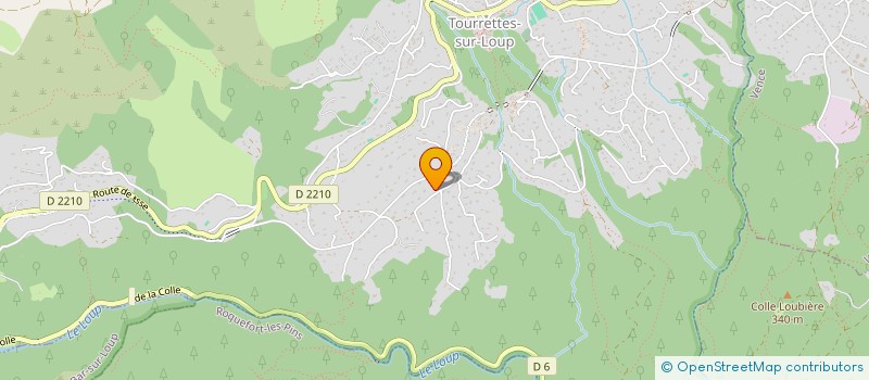 localisation de l'entreprise SPRING à TOURRETTES-SUR-LOUP