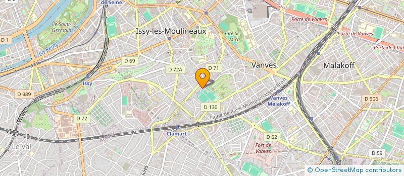 localisation de l'entreprise SPRING COACHING à ISSY-LES-MOULINEAUX