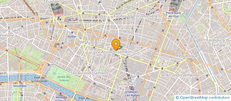 localisation de l'entreprise SPRING COMMUNICATIONS EUROPE  PARIS