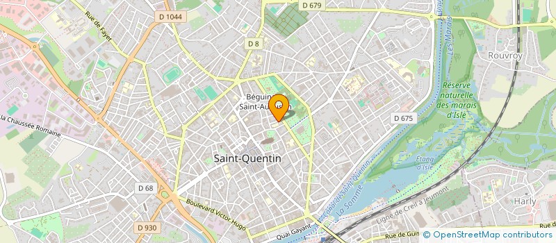 localisation de l'entreprise SPRING GAME à SAINT-QUENTIN
